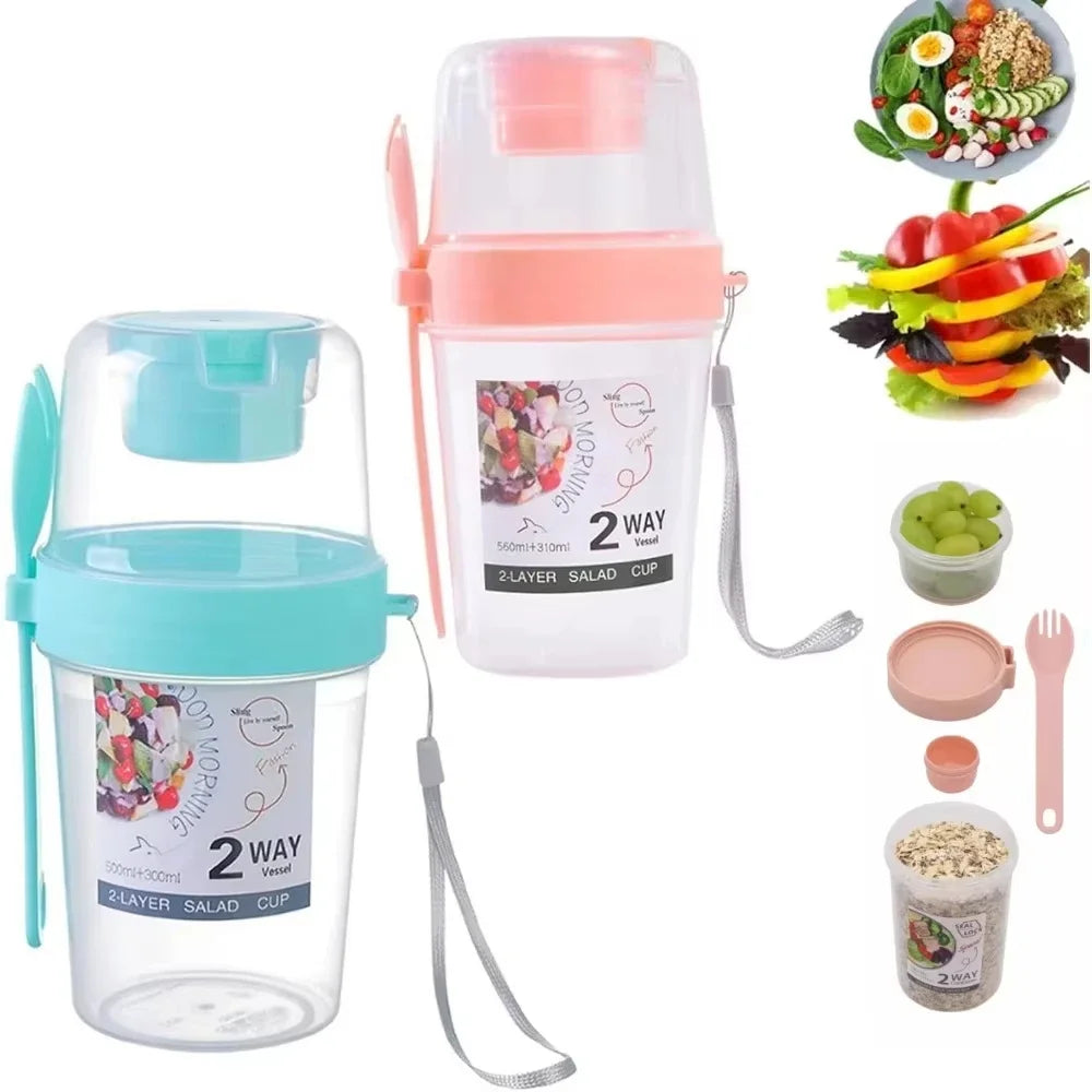 Portable Salad & Snack Cup