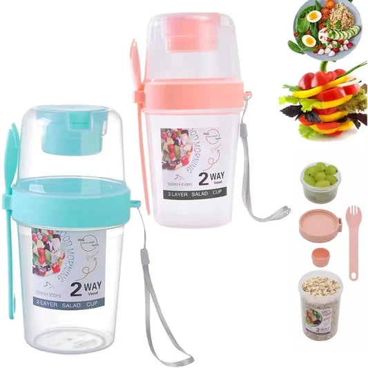Portable Salad & Snack Cup