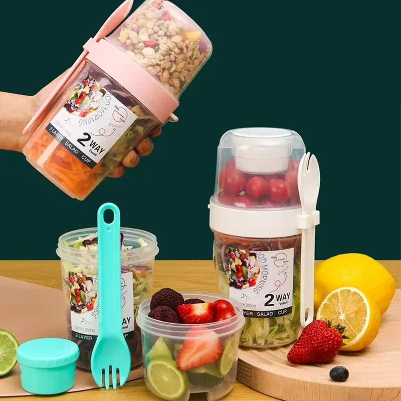 Portable Salad & Snack Cup